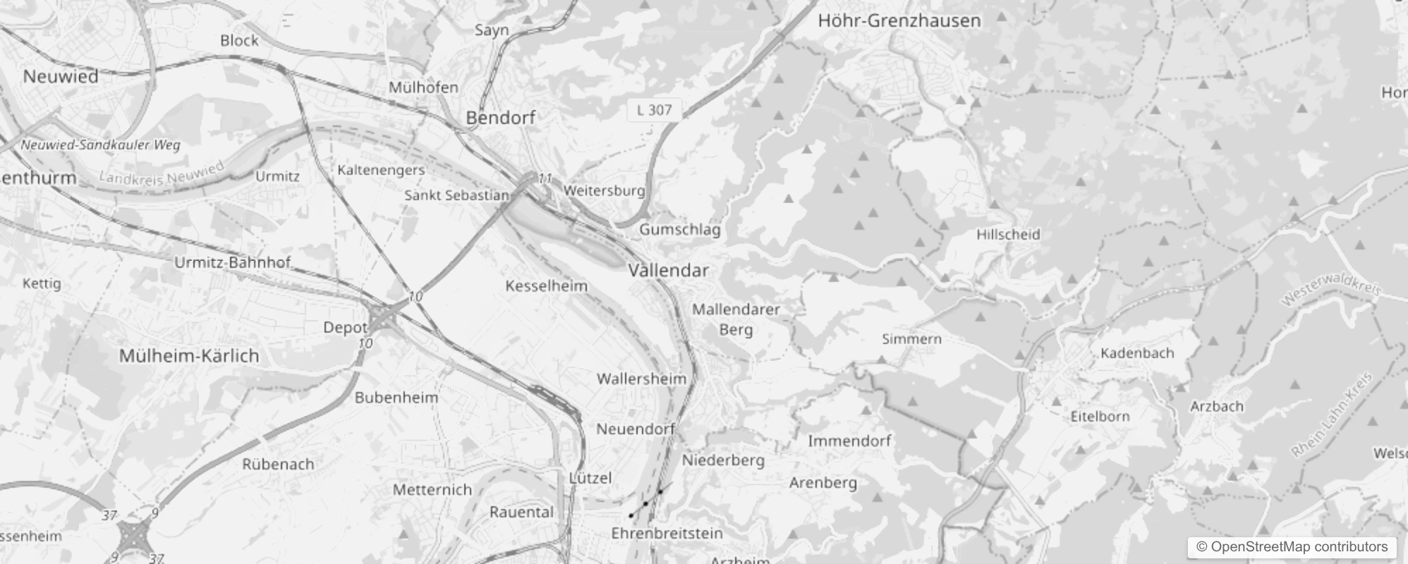 Bild von Stadtteile in Vallendar