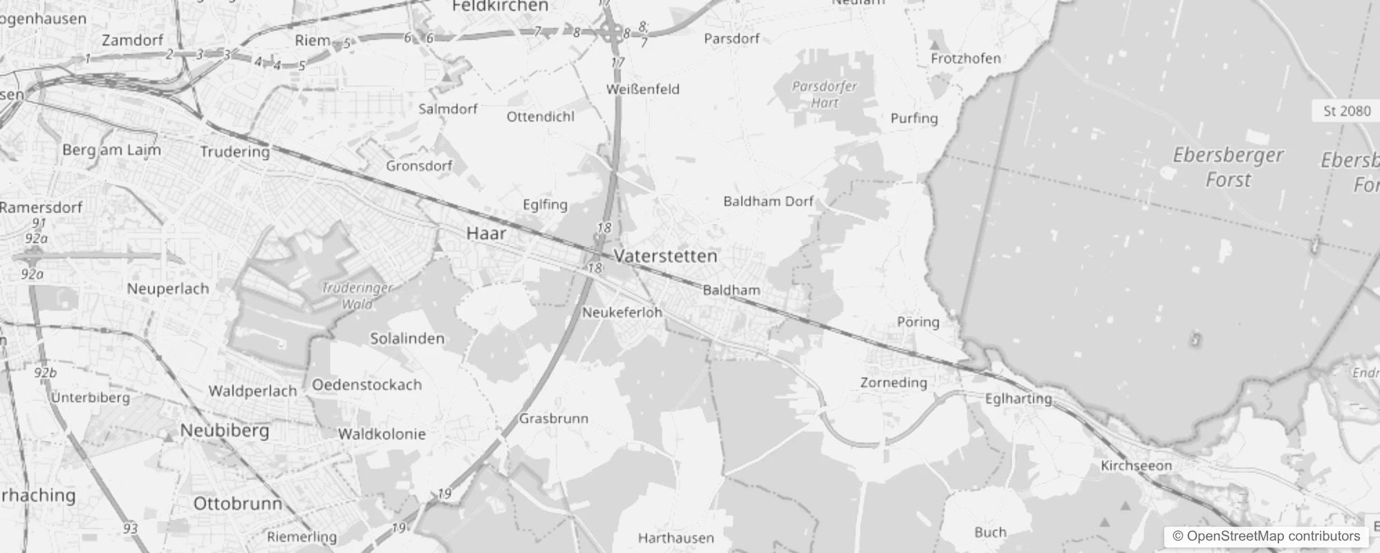 Bild von Stadtteile in Vaterstetten