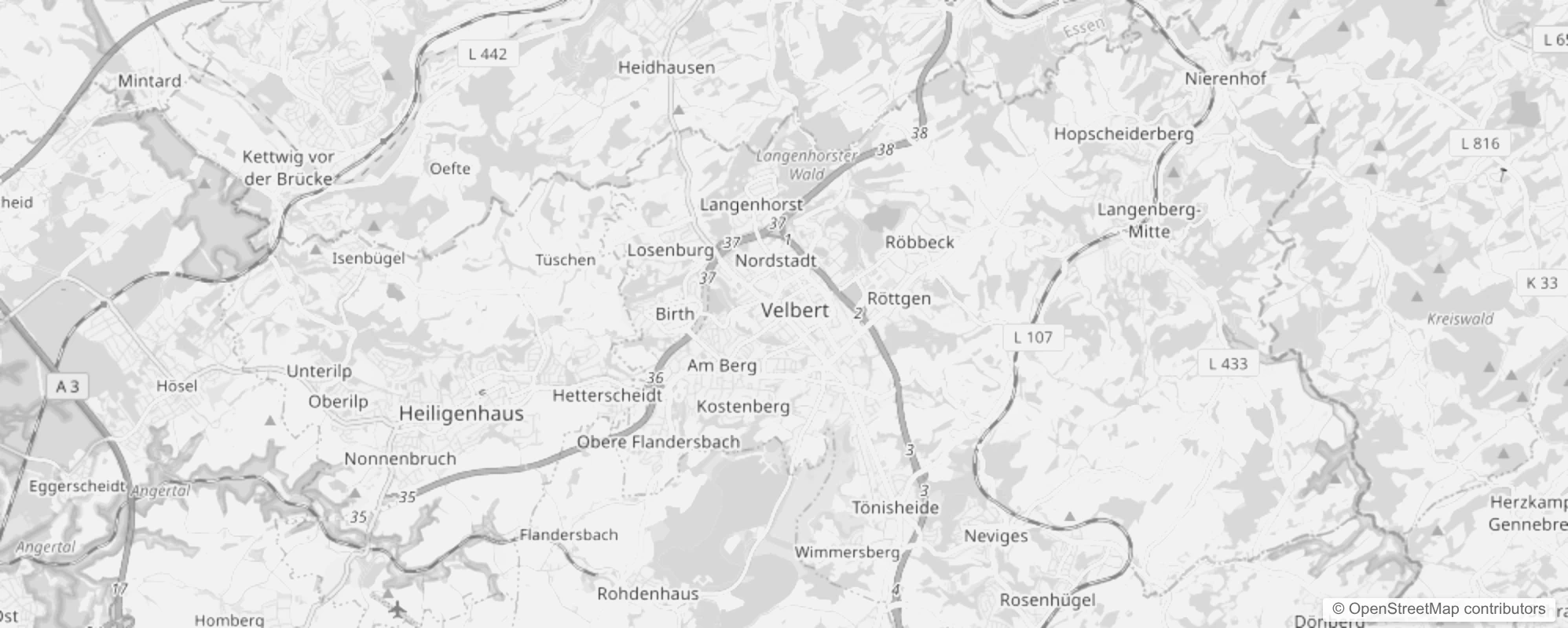 Bild von Stadtteile in Velbert