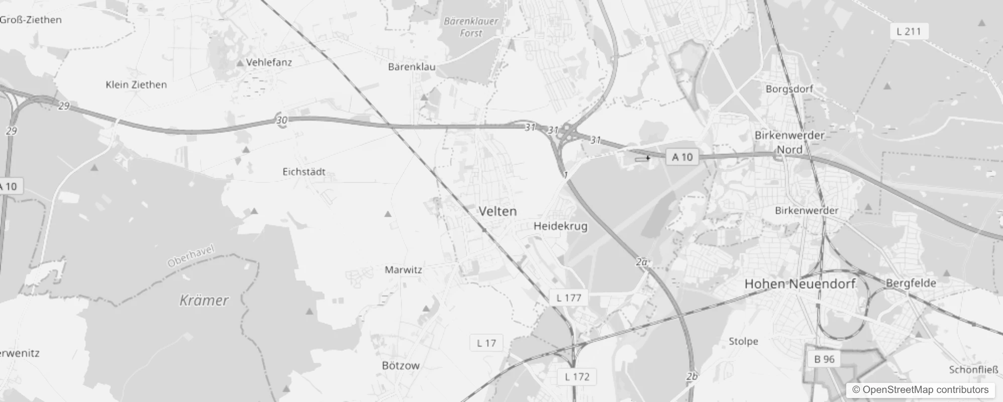 Bild von Stadtteile in Velten