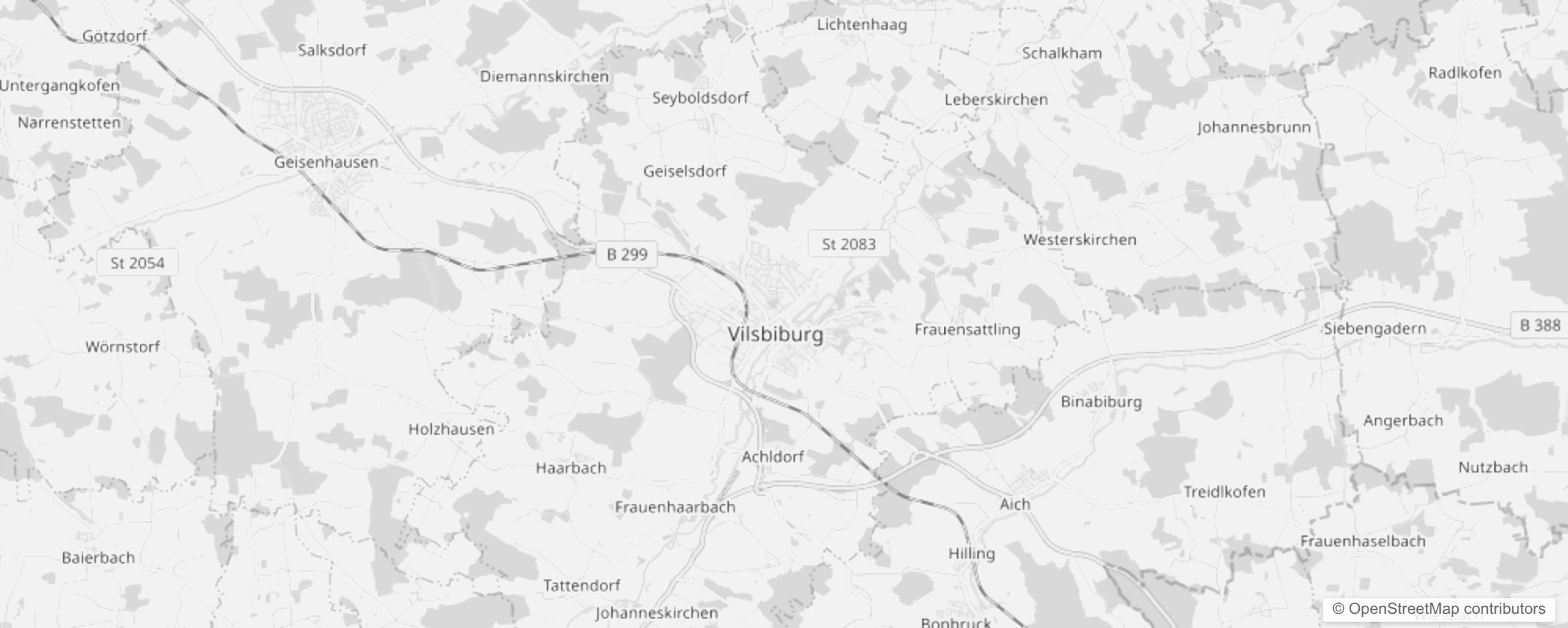 Bild von Stadtteile in Vilsbiburg