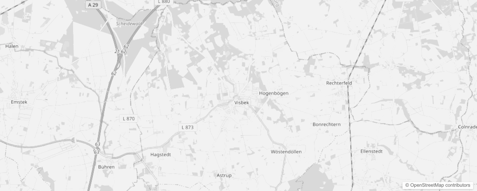 Bild von Stadtteile in Visbek