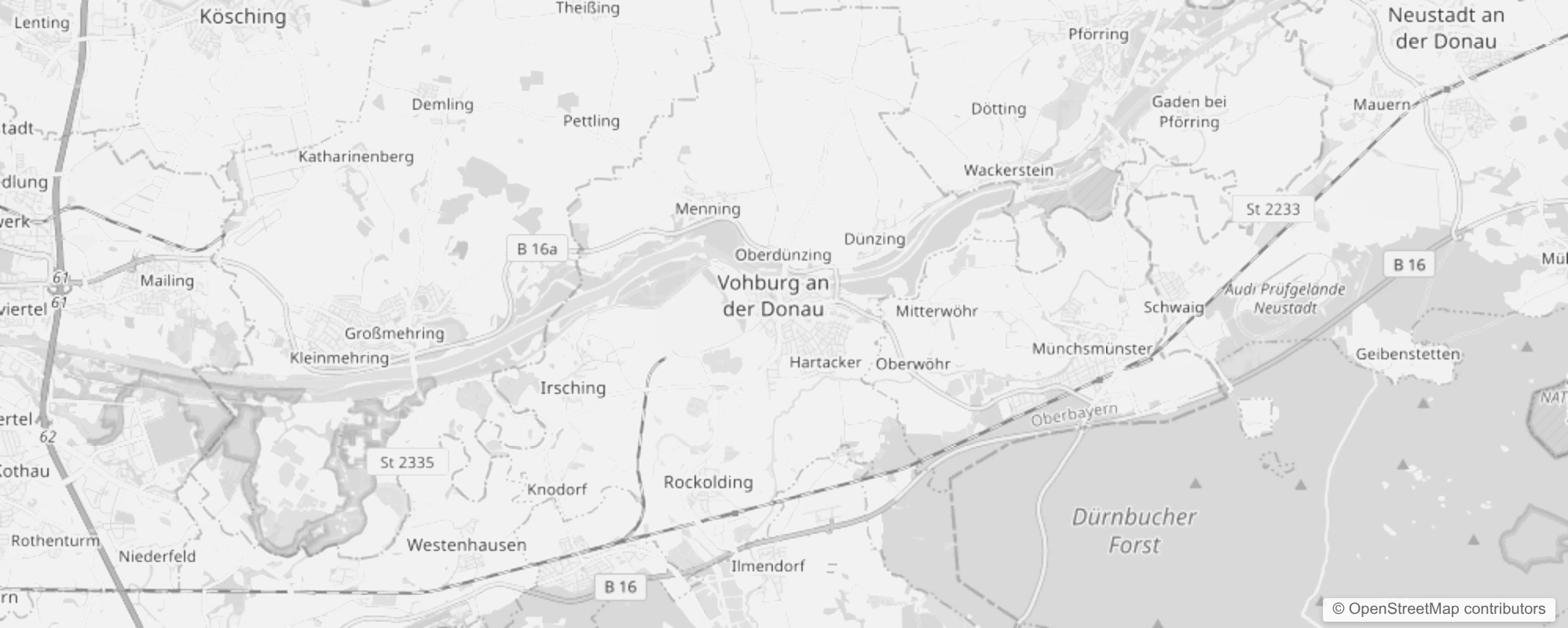 Bild von Stadtteile in Vohburg an der Donau