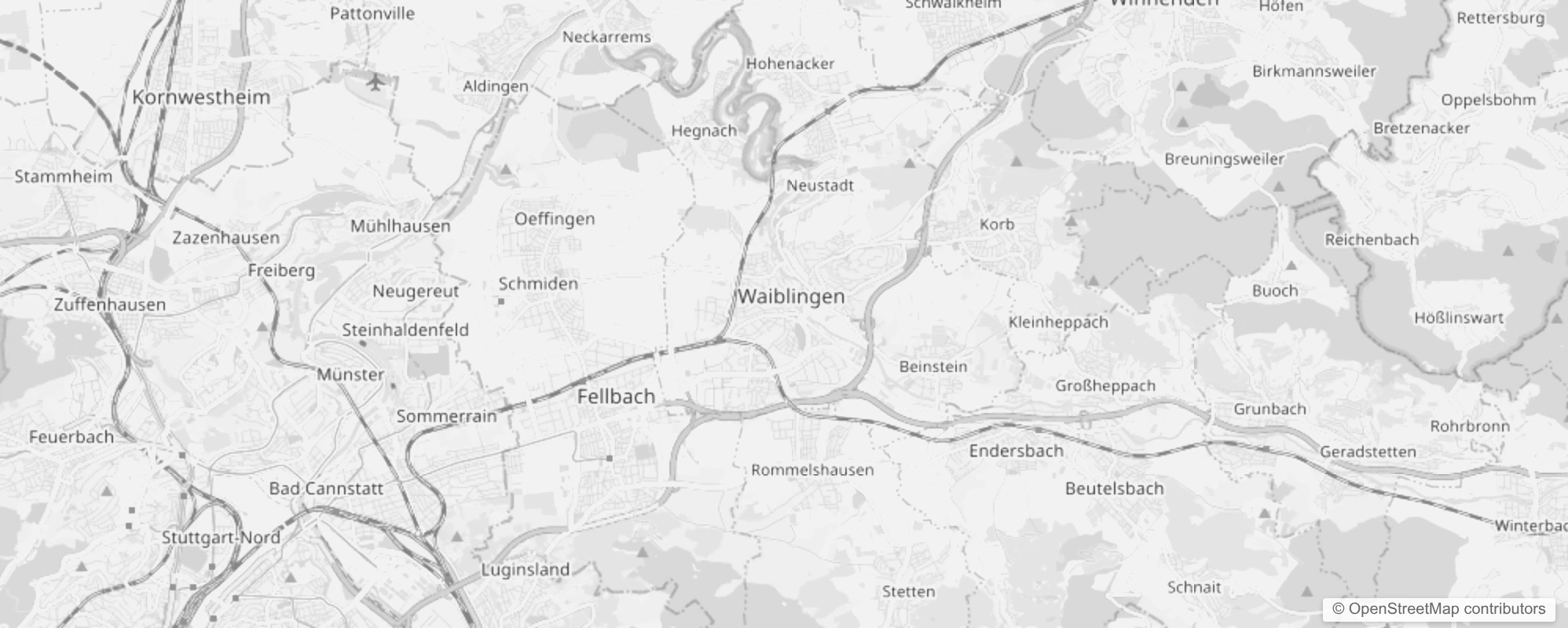 Bild von Stadtteile in Waiblingen