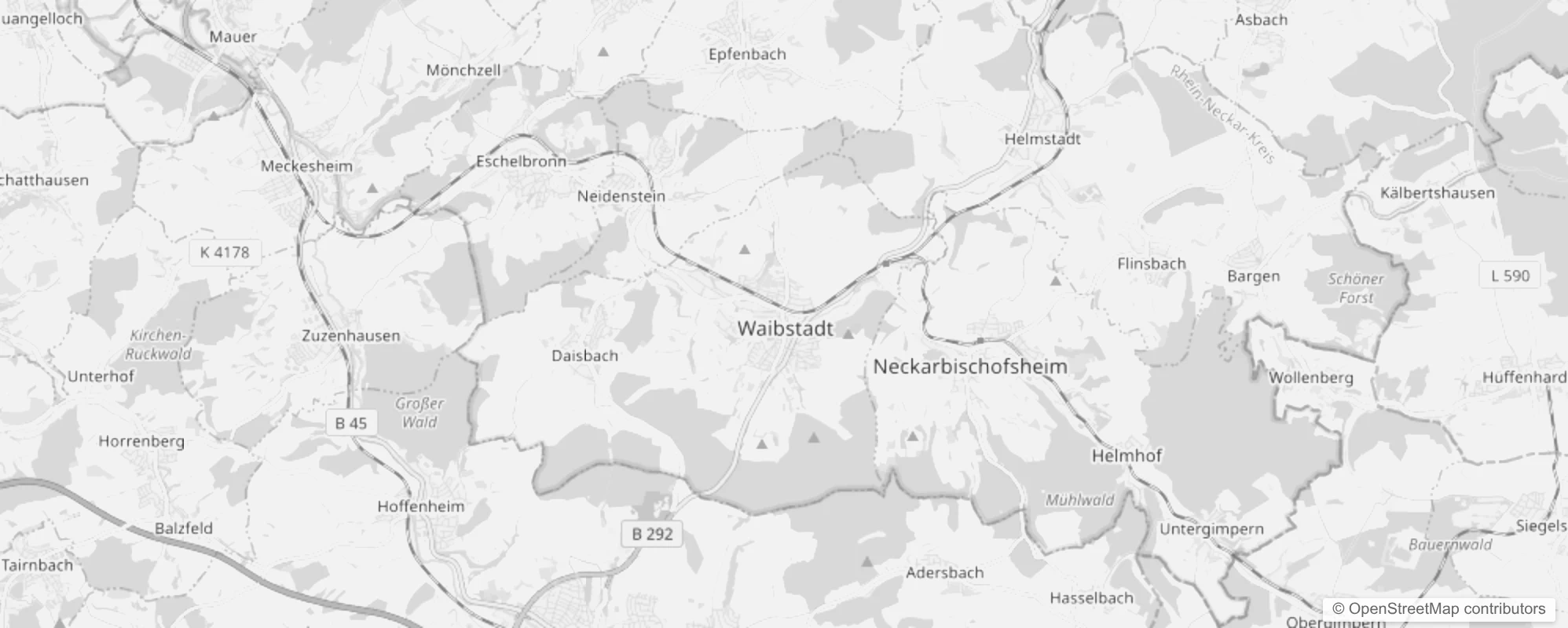 Bild von Stadtteile in Waibstadt