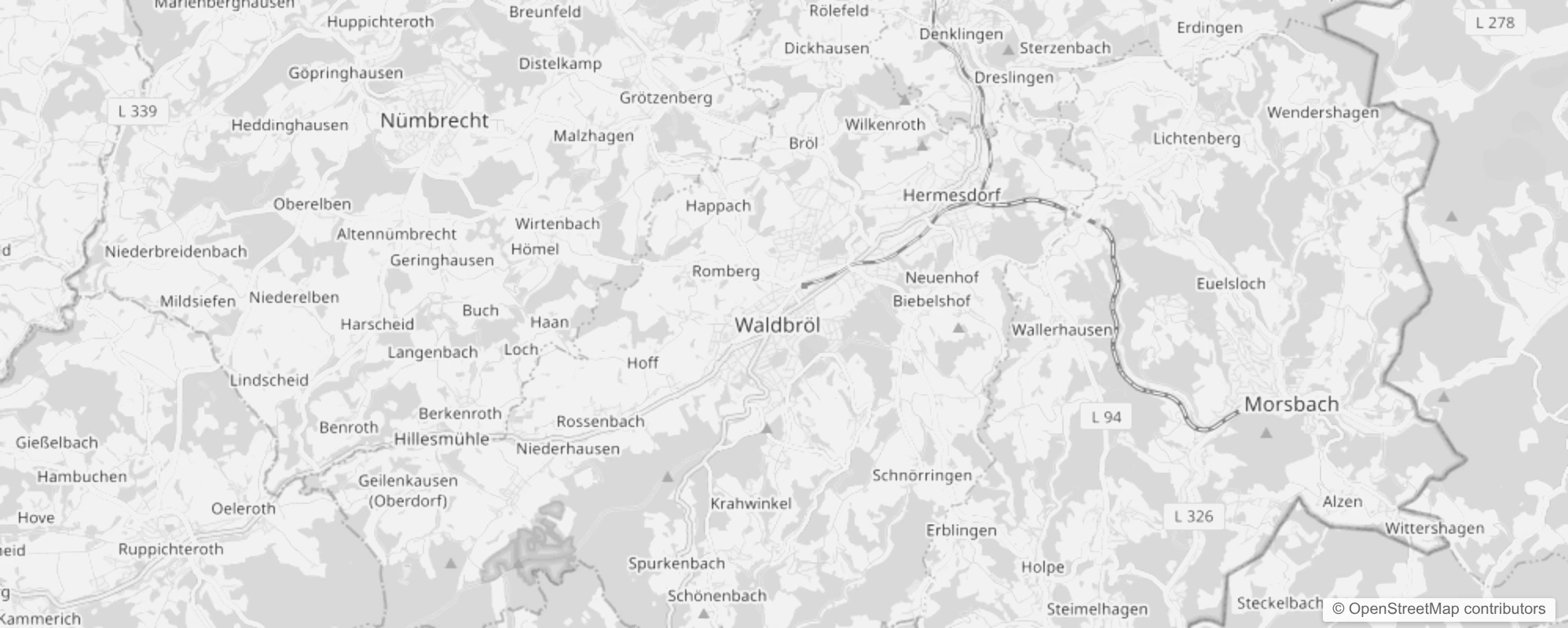 Bild von Stadtteile in Waldbröl