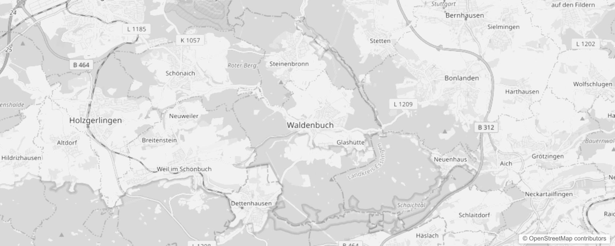 Bild von Stadtteile in Waldenbuch