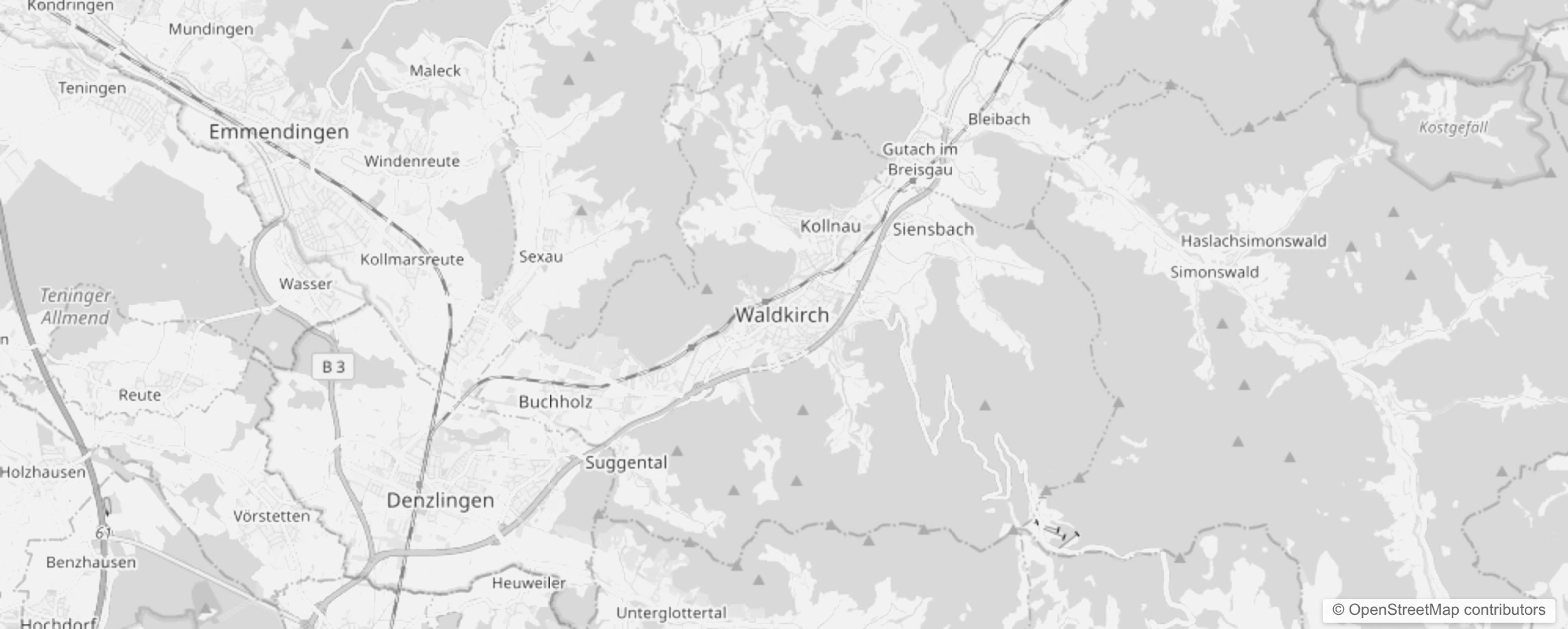 Bild von Stadtteile in Waldkirch