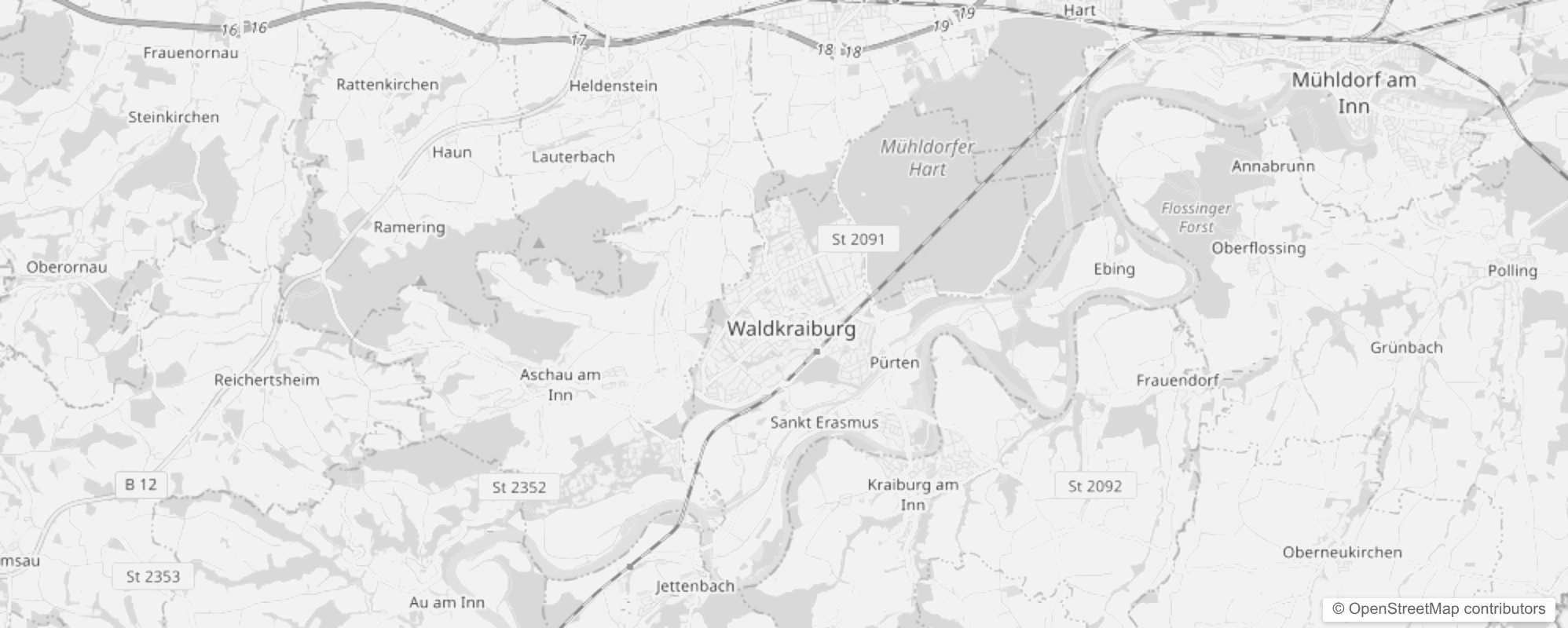 Bild von Stadtteile in Waldkraiburg