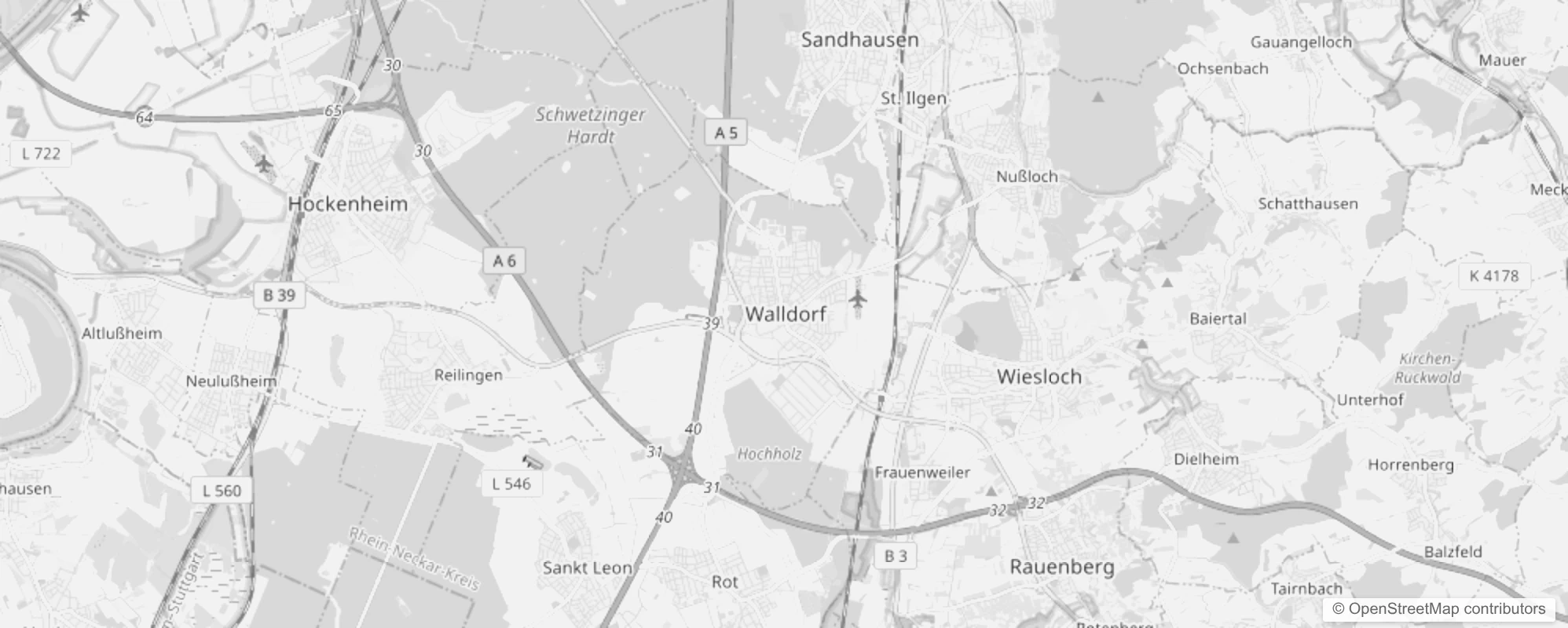 Bild von Stadtteile in Walldorf