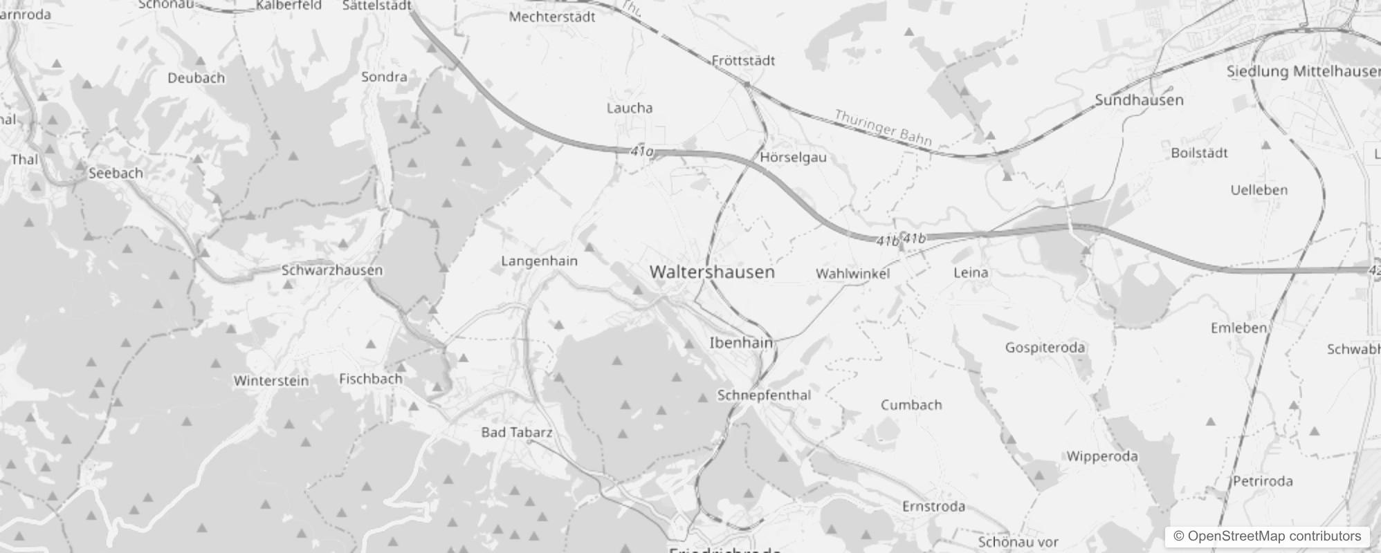 Bild von Stadtteile in Waltershausen