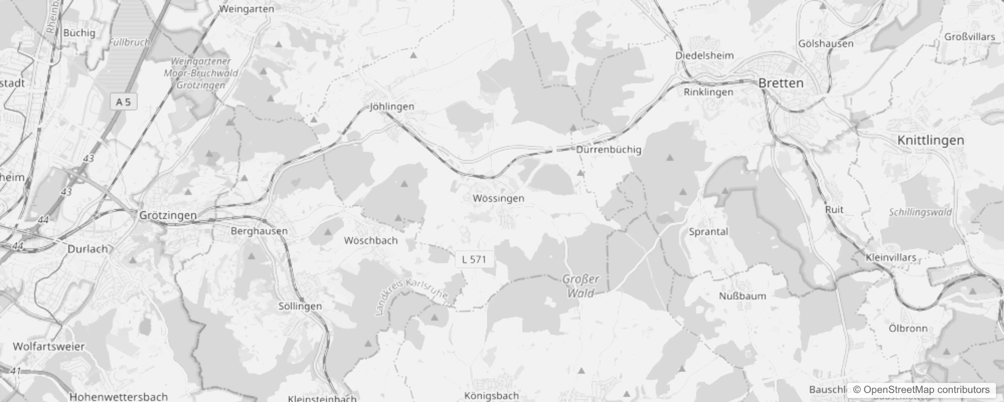 Bild von Stadtteile in Walzbachtal