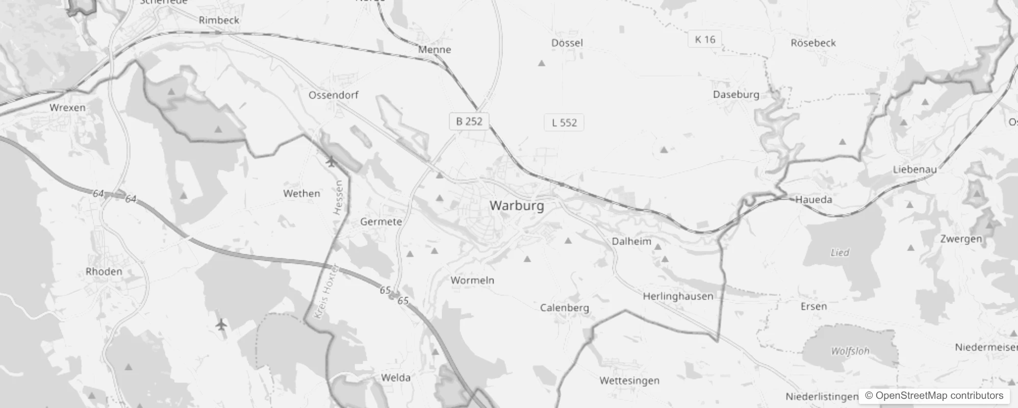 Bild von Stadtteile in Warburg