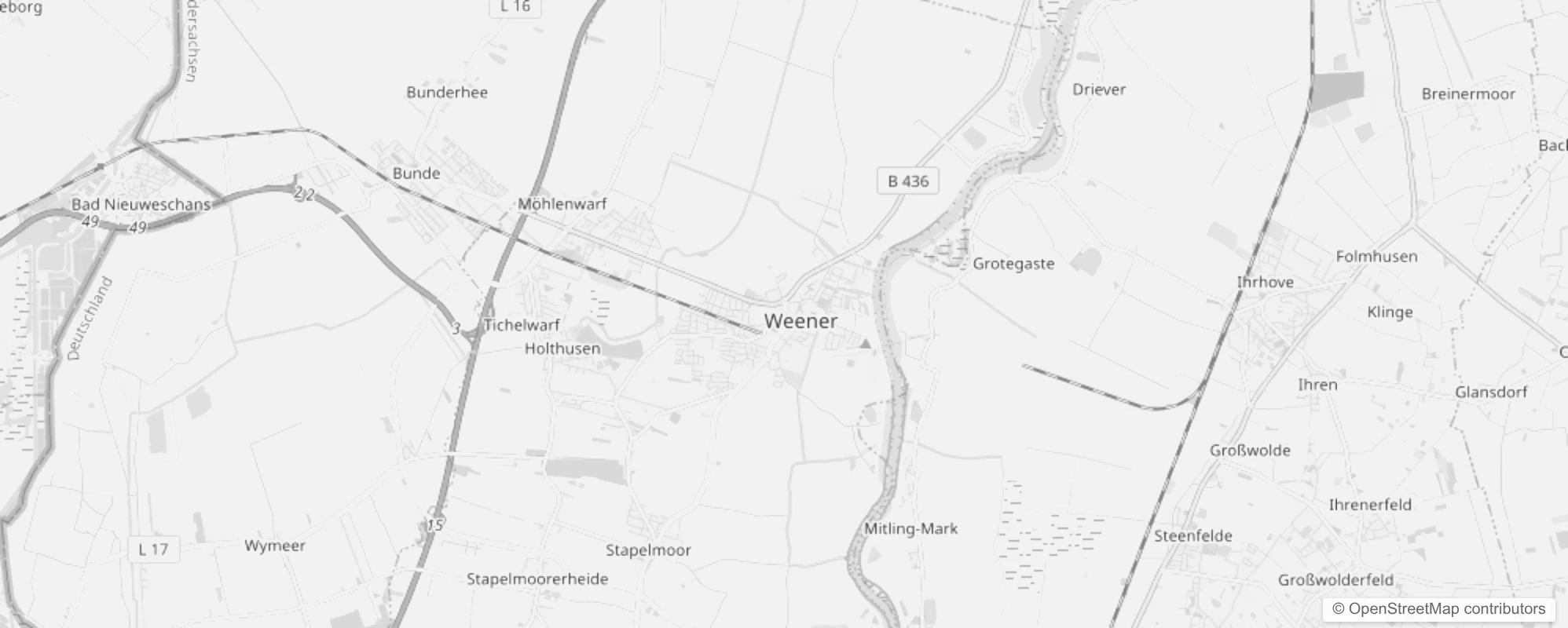 Bild von Stadtteile in Weener
