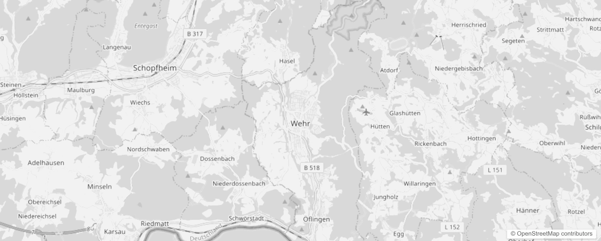 Bild von Stadtteile in Wehr