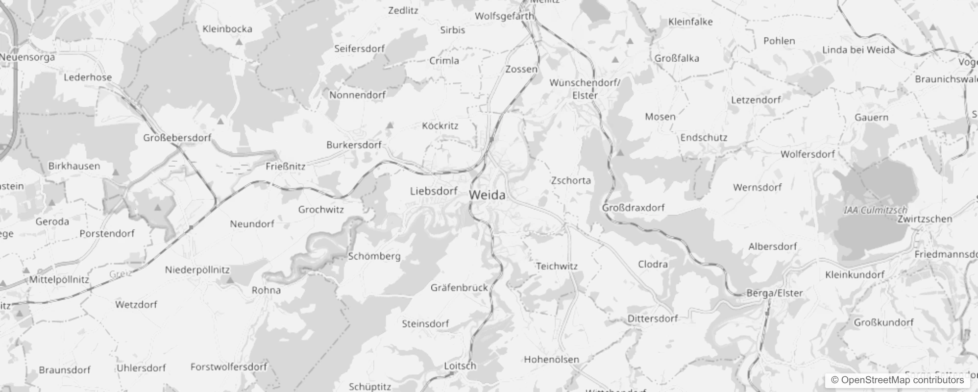 Bild von Stadtteile in Weida