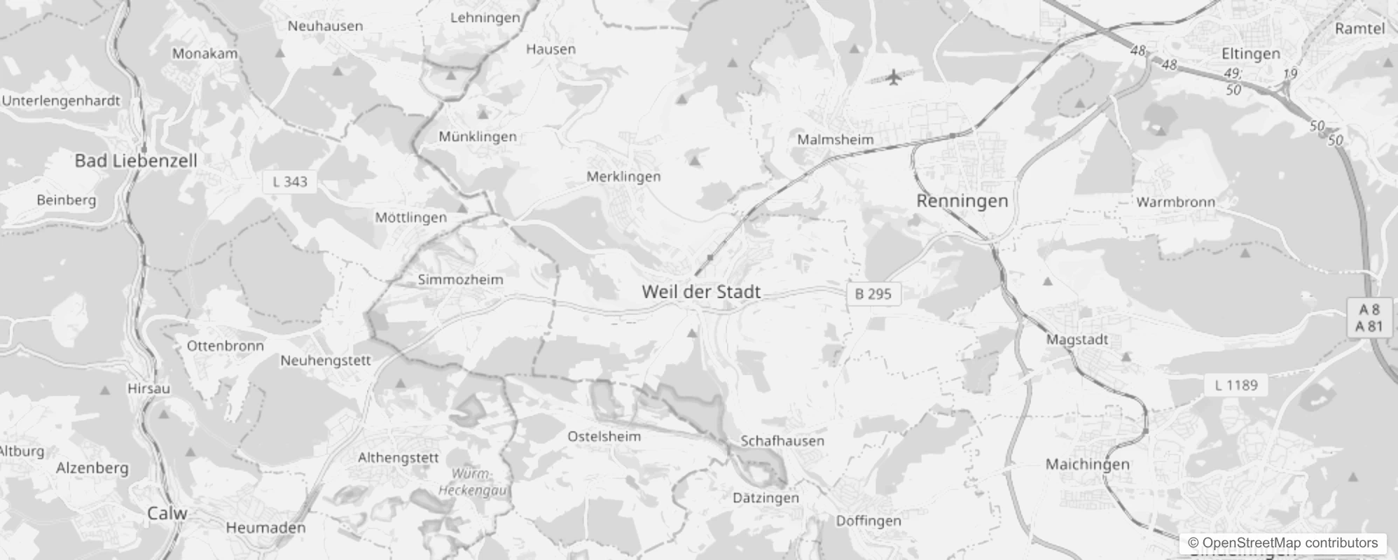Bild von Stadtteile in Weil der Stadt