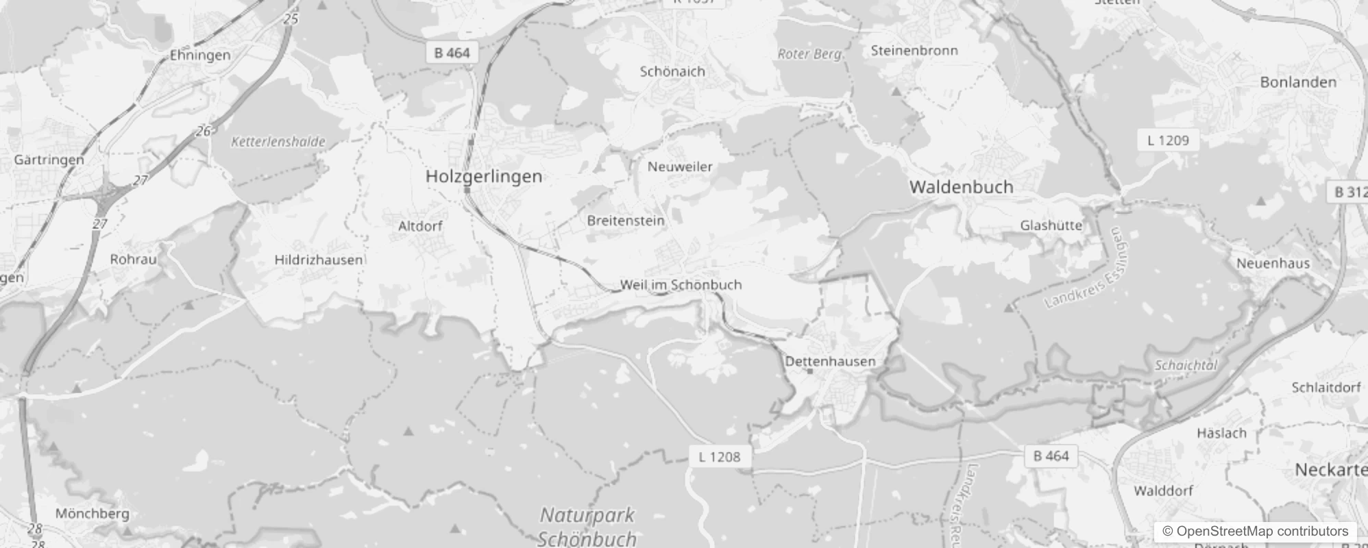 Bild von Stadtteile in Weil im Schönbuch