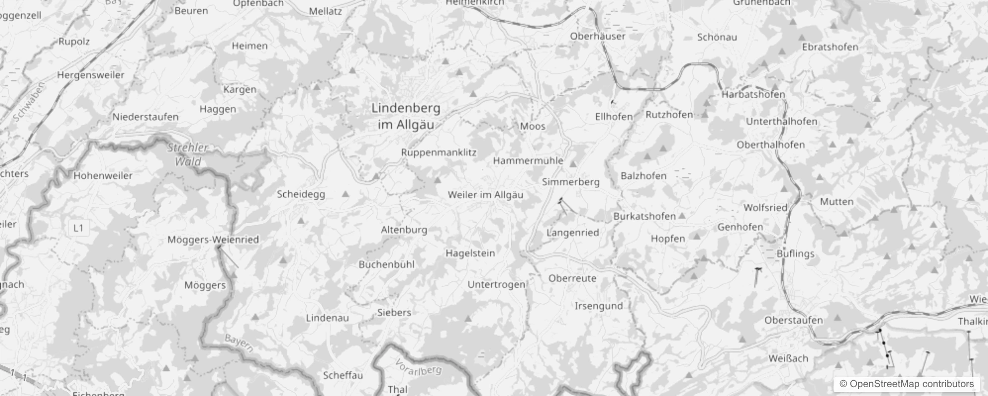 Bild von Stadtteile in Weiler-Simmerberg