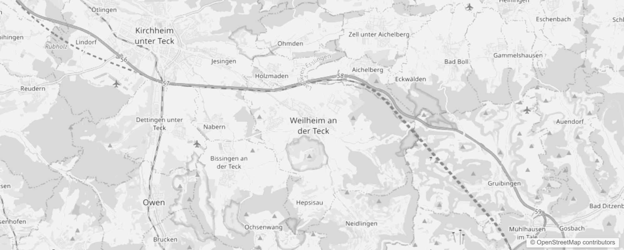 Bild von Stadtteile in Weilheim an der Teck