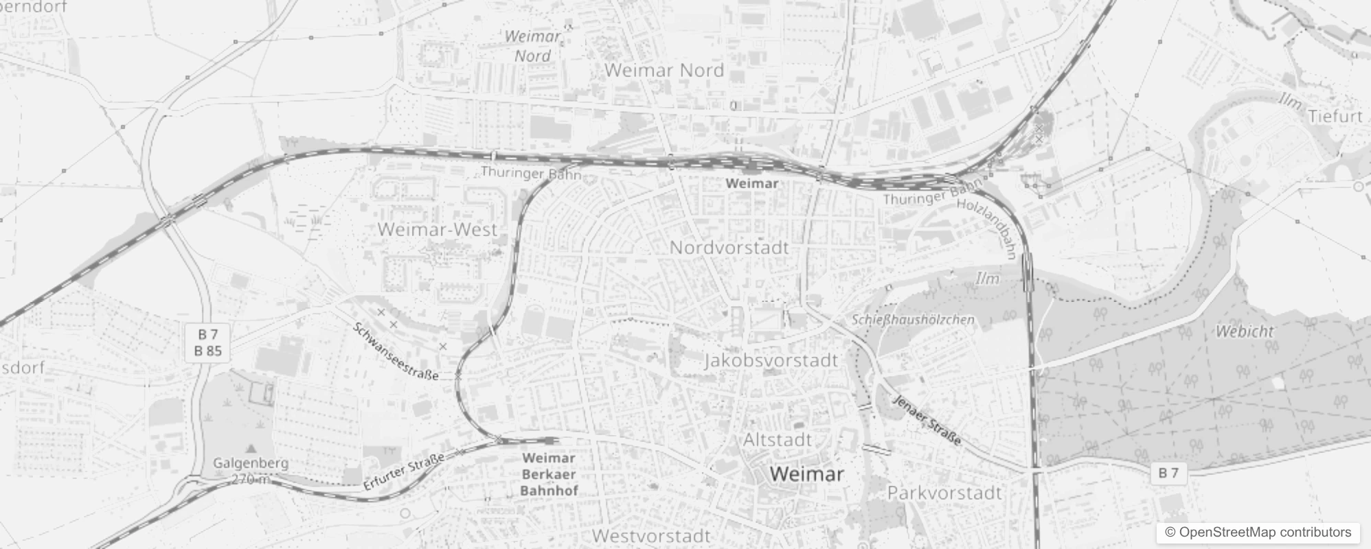 Bild von Weimar Nordvorstadt