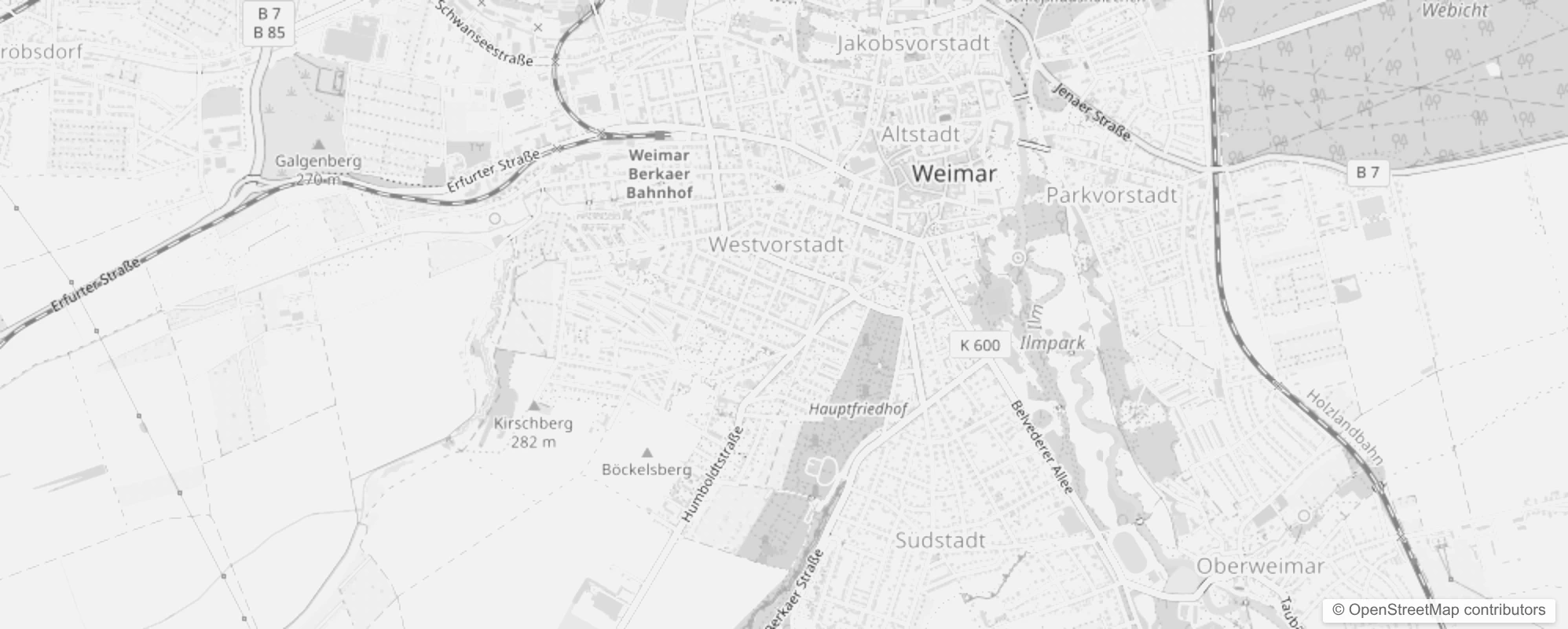 Bild von Weimar Westvorstadt