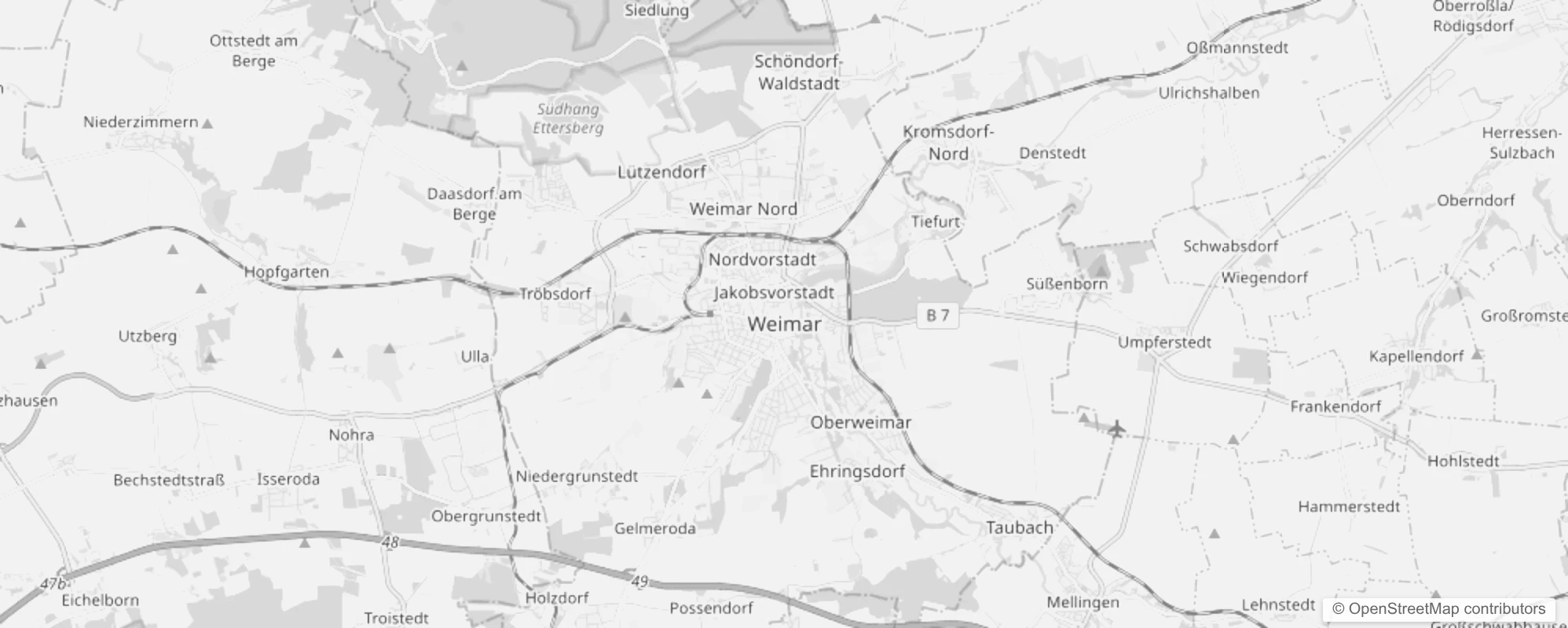 Bild von Stadtteile in Weimar