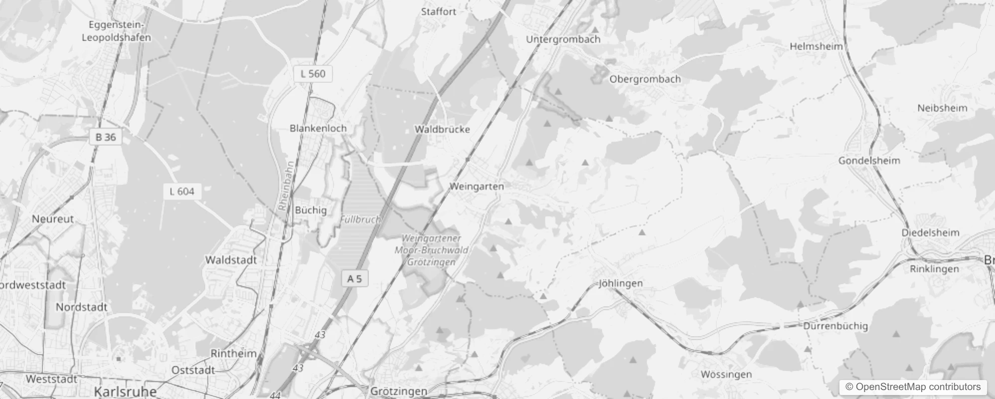 Bild von Stadtteile in Weingarten (Baden)