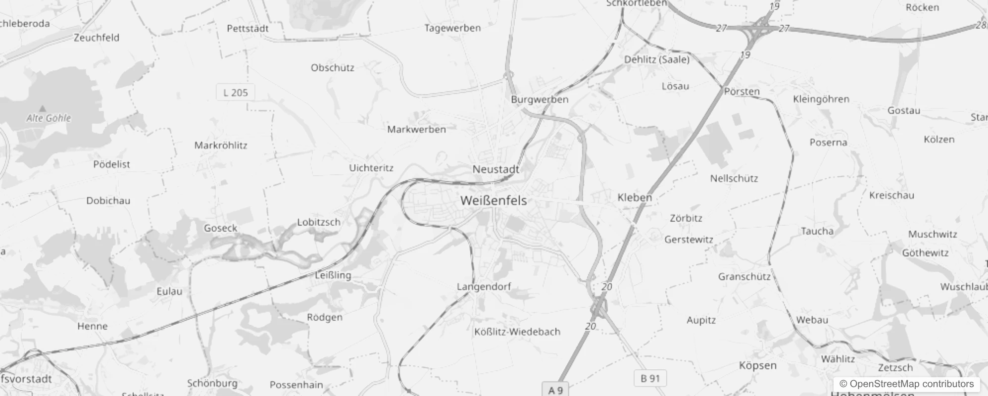 Bild von Stadtteile in Weißenfels