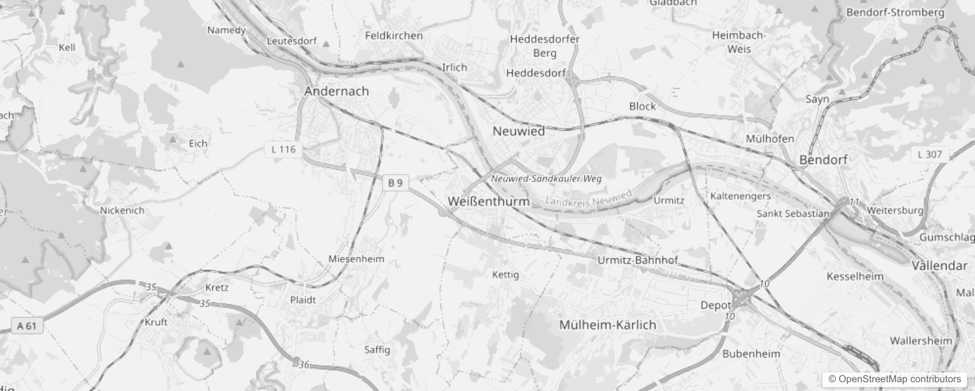 Bild von Stadtteile in Weißenthurm