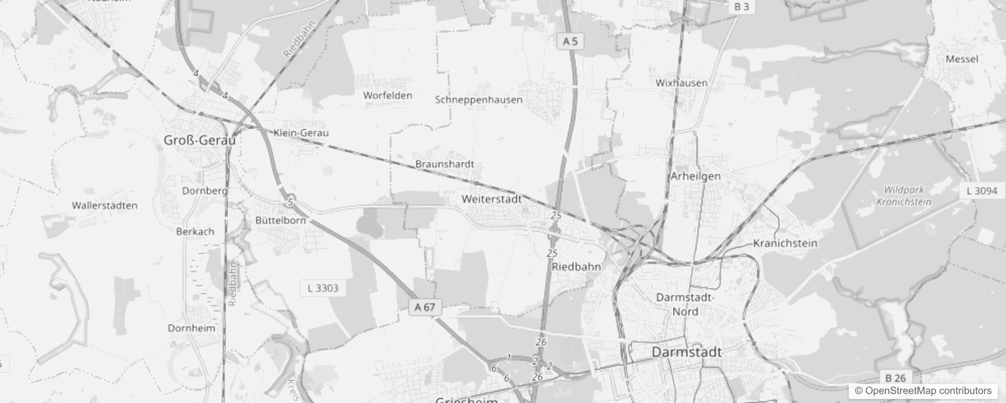 Bild von Stadtteile in Weiterstadt