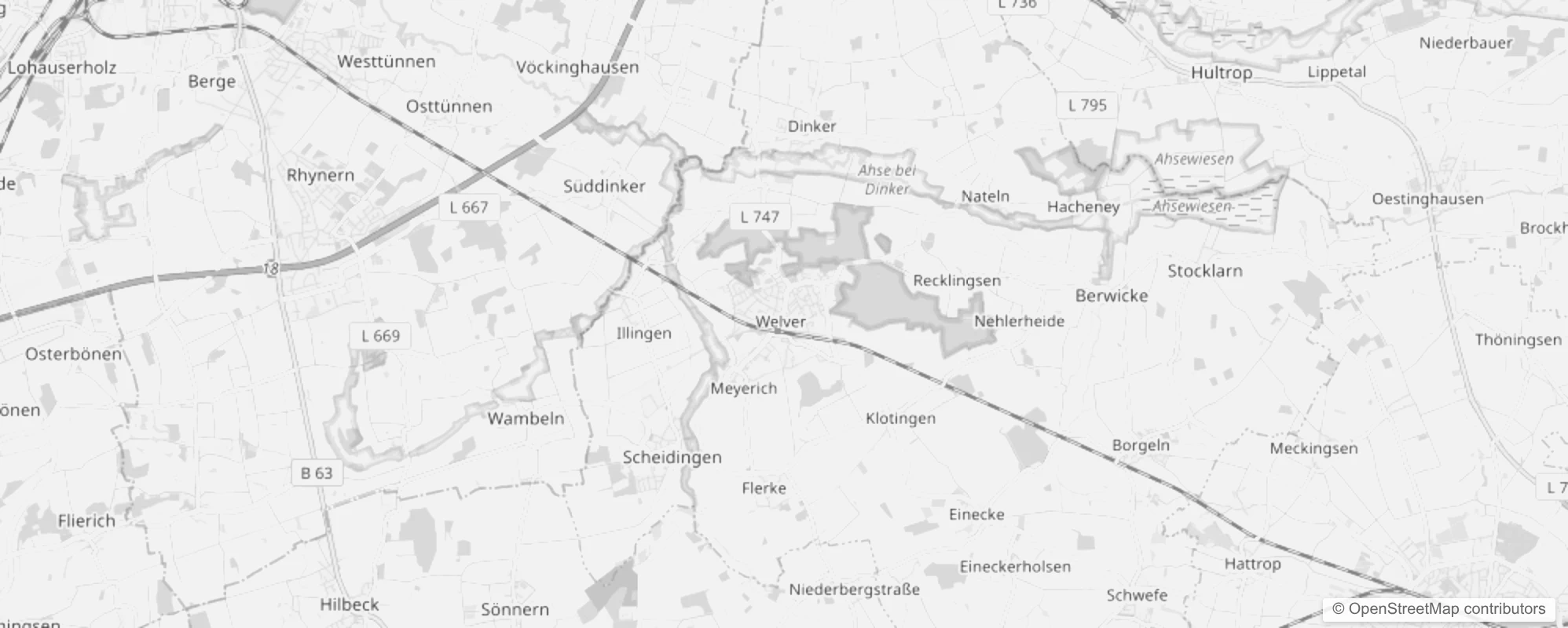 Bild von Stadtteile in Welver