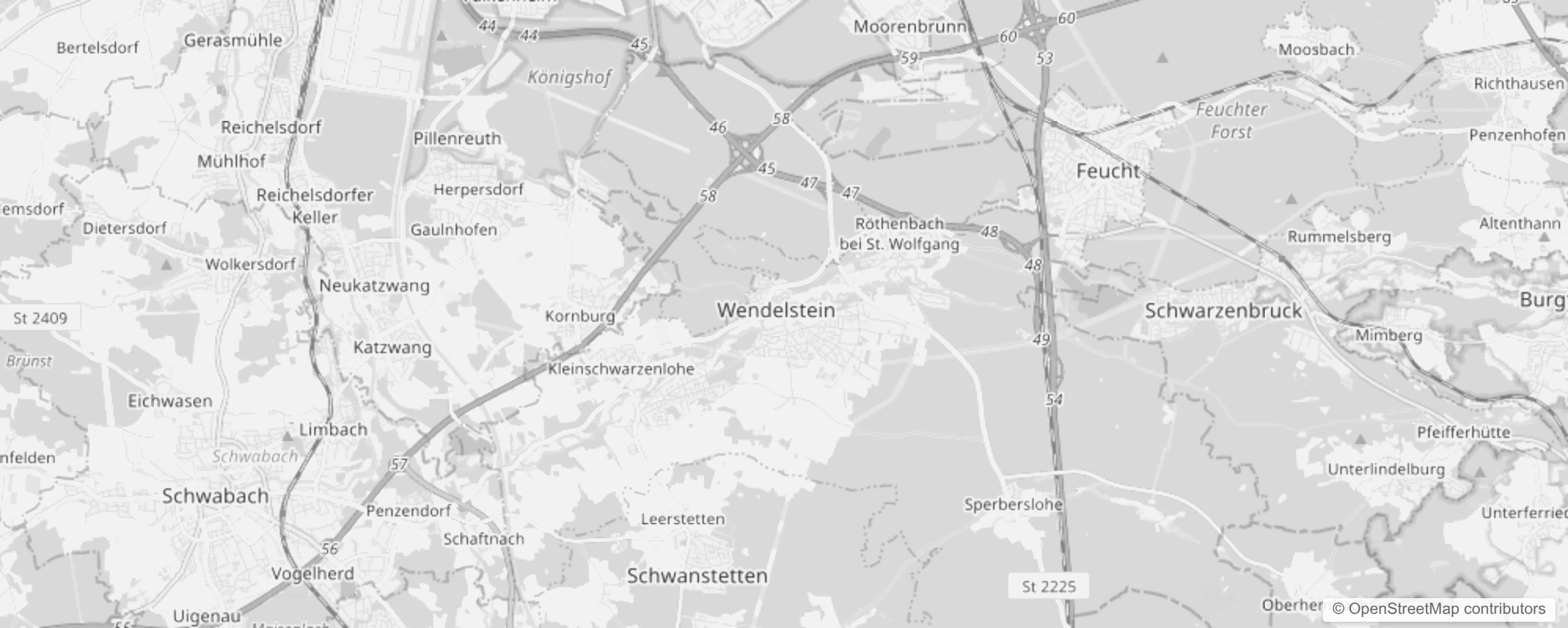 Bild von Stadtteile in Wendelstein