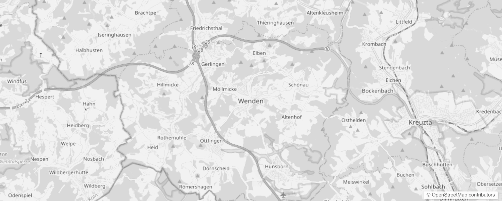 Bild von Stadtteile in Wenden