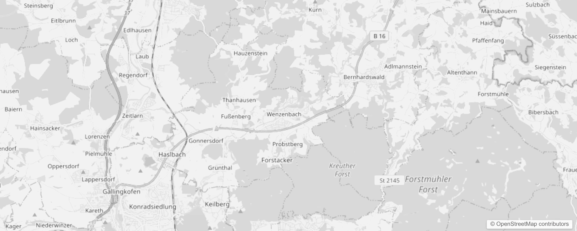 Bild von Stadtteile in Wenzenbach