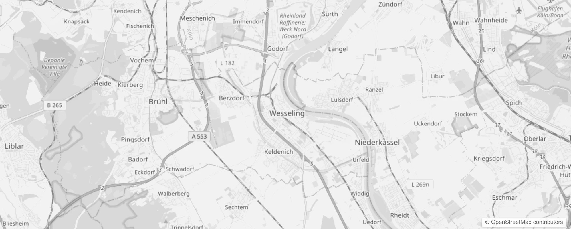 Bild von Stadtteile in Wesseling