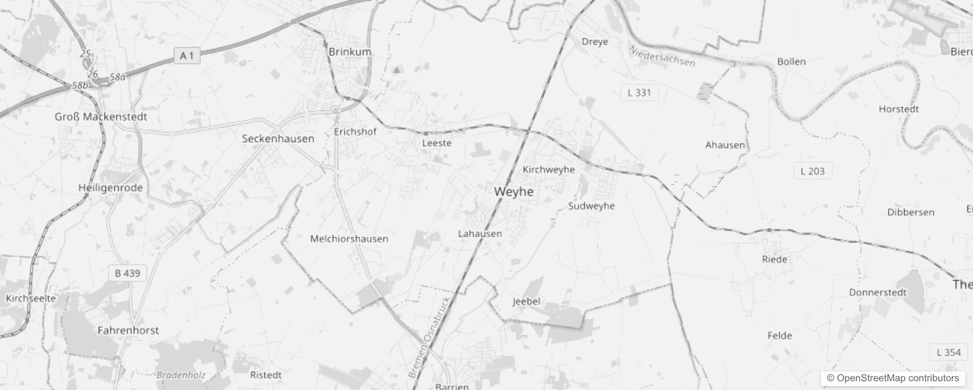 Bild von Stadtteile in Weyhe