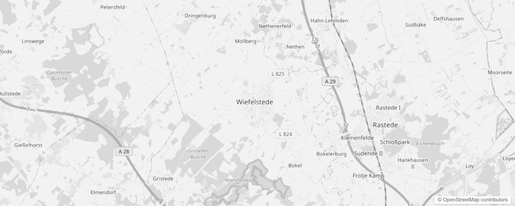 Bild von Stadtteile in Wiefelstede