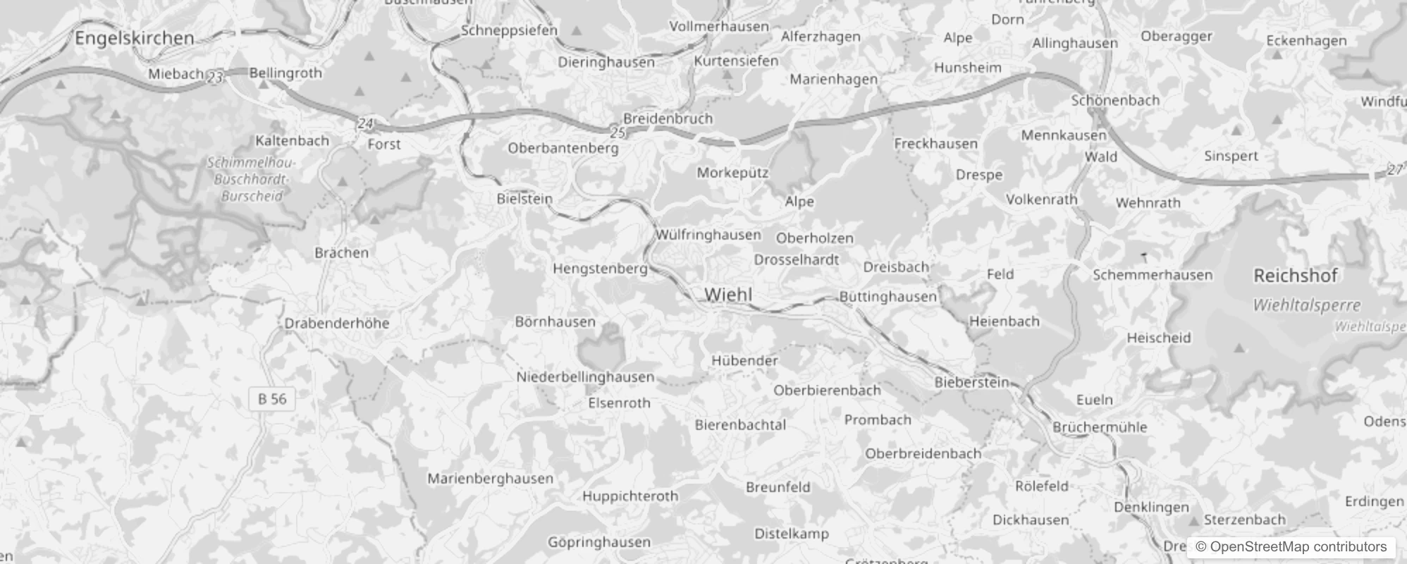 Bild von Stadtteile in Wiehl