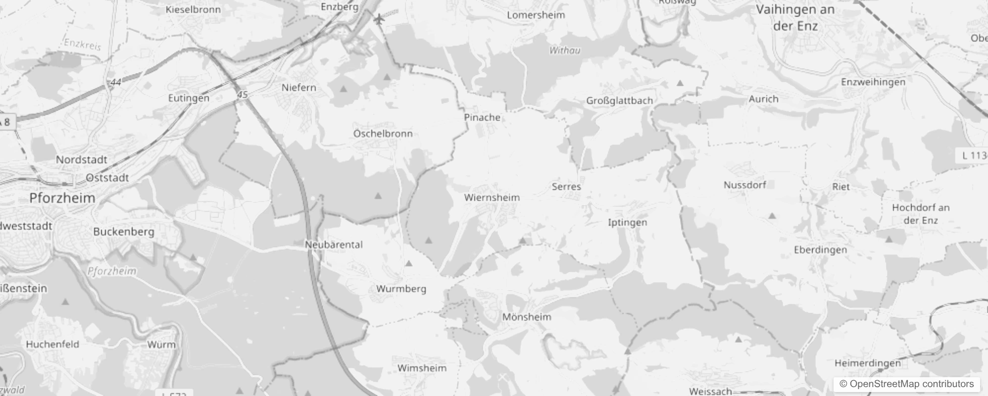Bild von Stadtteile in Wiernsheim