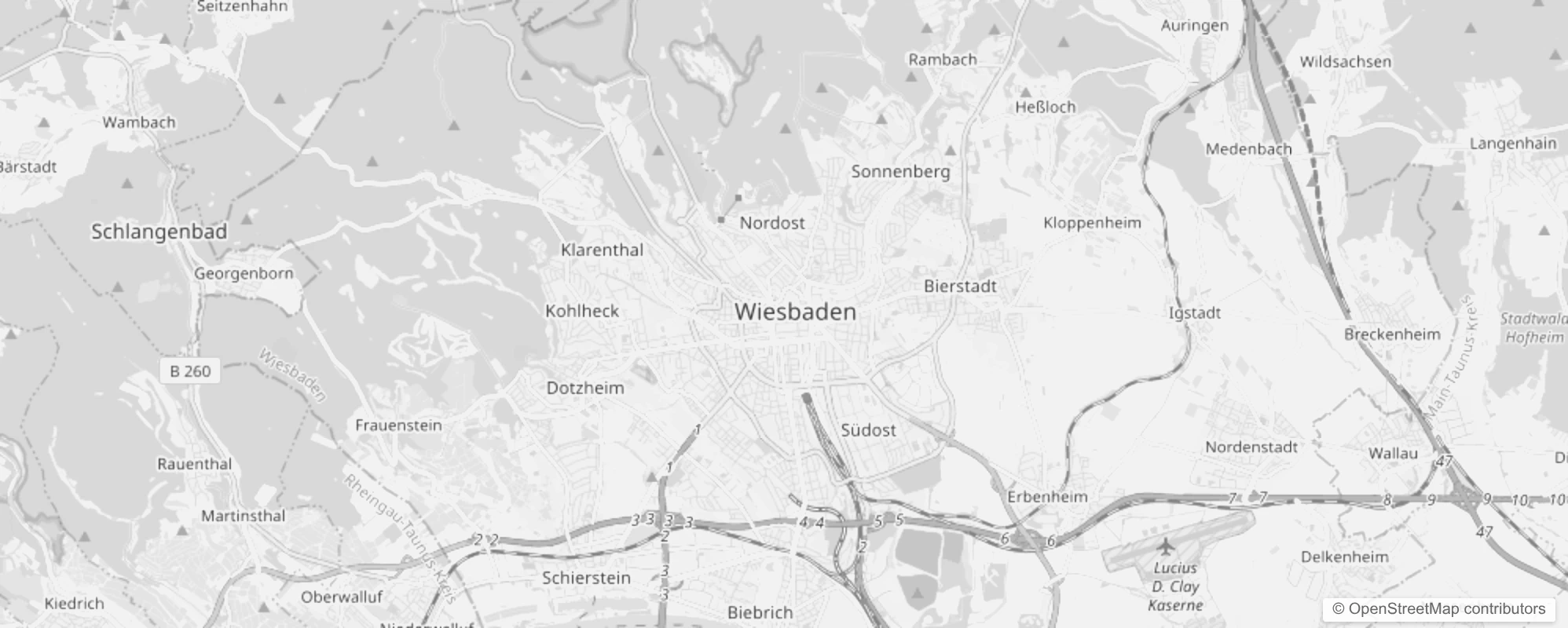 Bild von Stadtteile in Wiesbaden