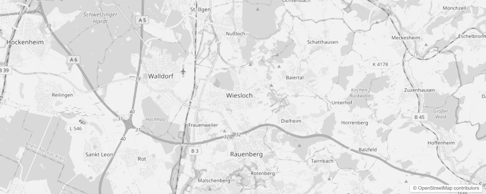 Bild von Stadtteile in Wiesloch