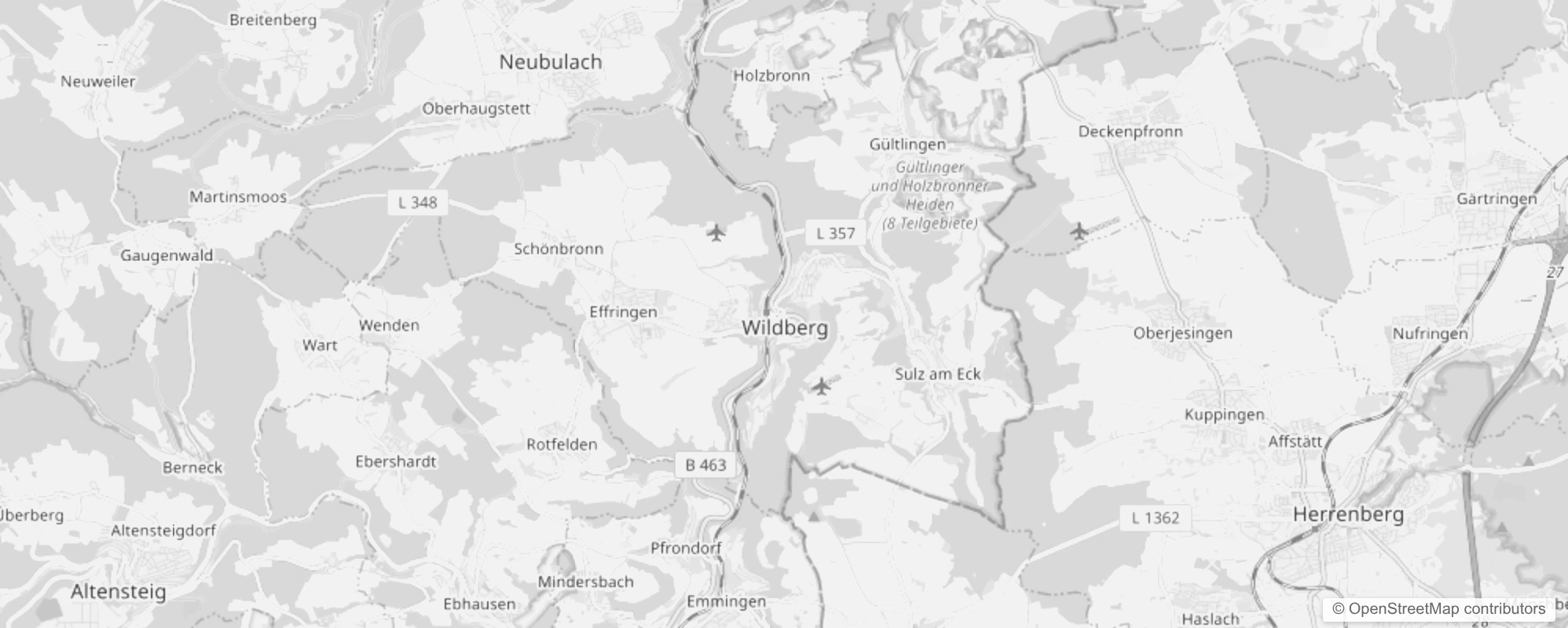 Bild von Stadtteile in Wildberg