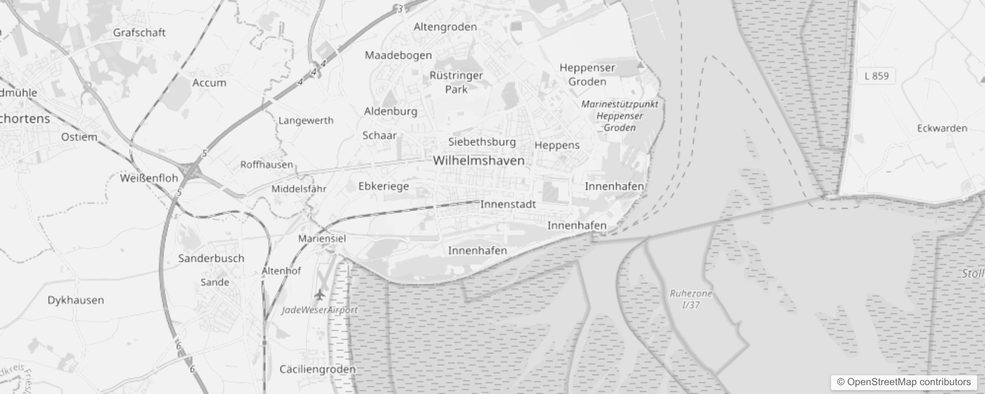 Bild von Stadtteile in Wilhelmshaven