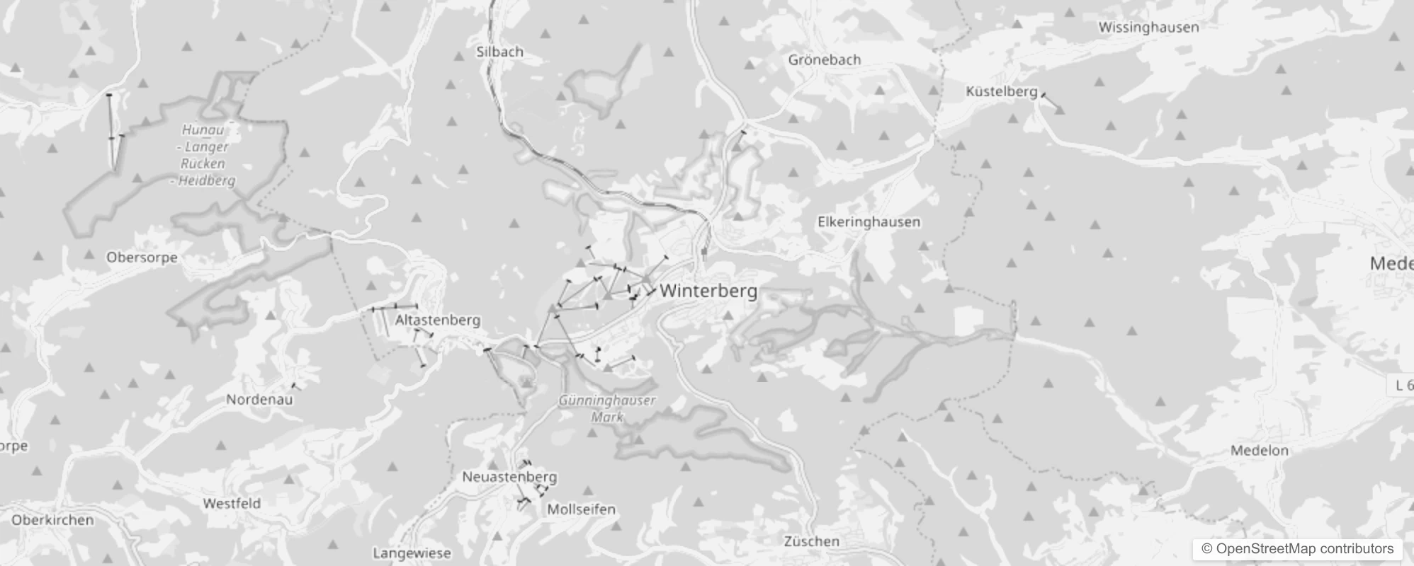 Bild von Stadtteile in Winterberg