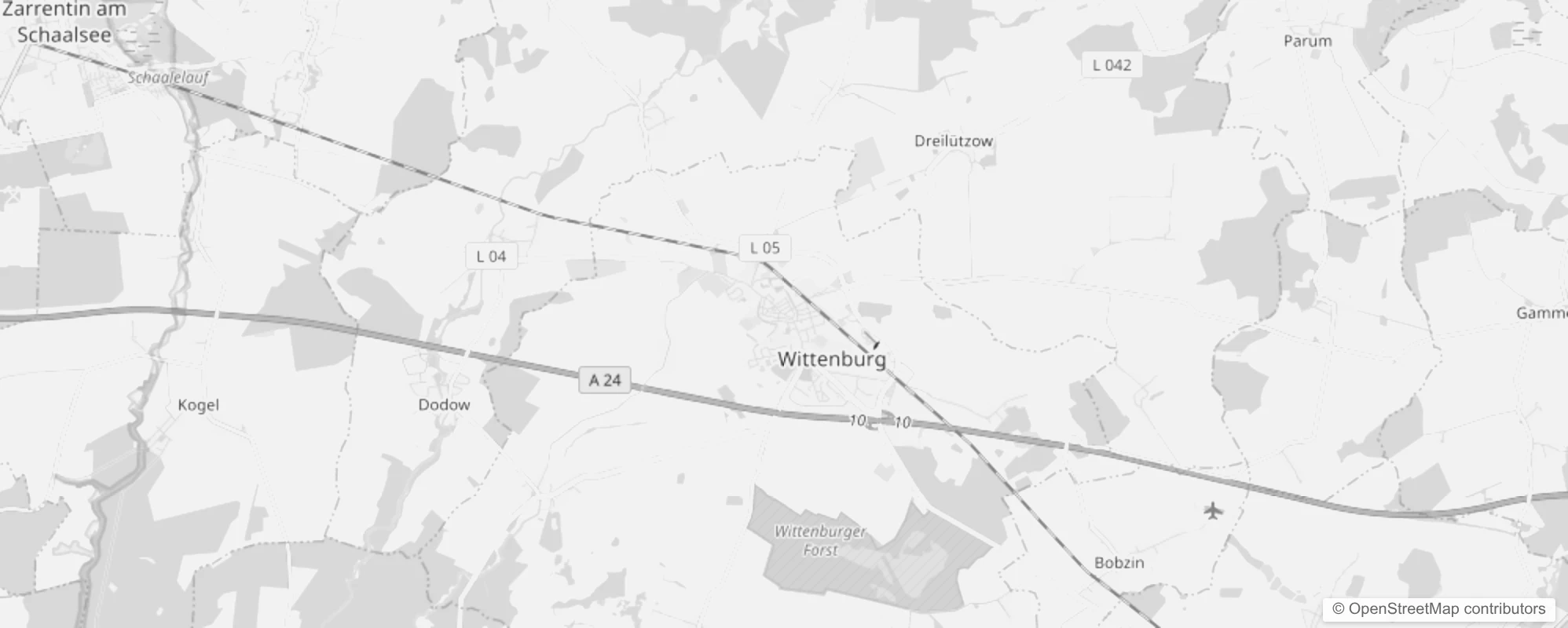 Bild von Stadtteile in Wittenburg