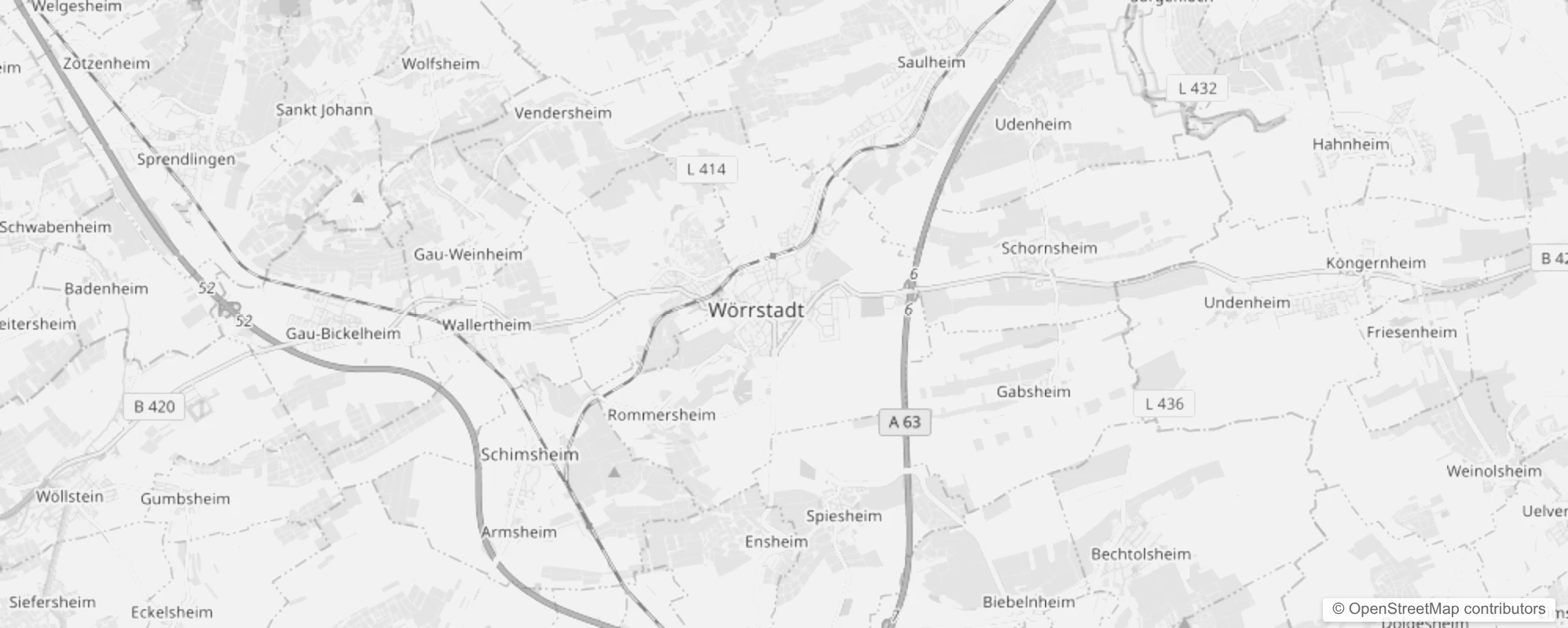 Bild von Stadtteile in Wörrstadt