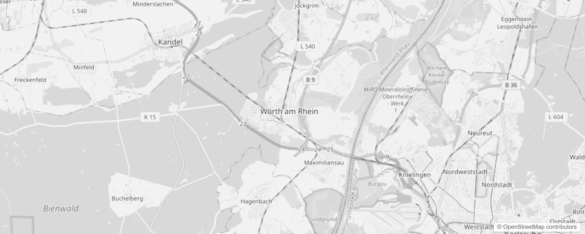 Bild von Stadtteile in Wörth am Rhein