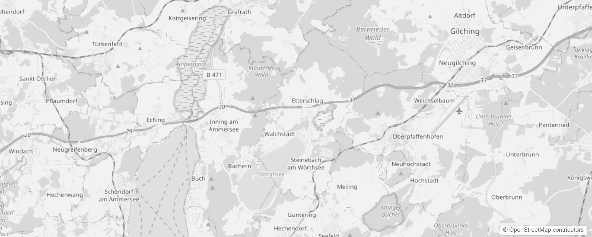 Bild von Stadtteile in Wörthsee