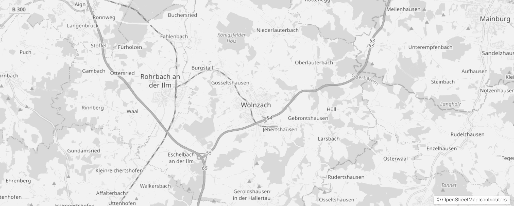 Bild von Stadtteile in Wolnzach